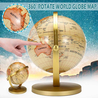 Globe Terrestre Rotatif à 360°