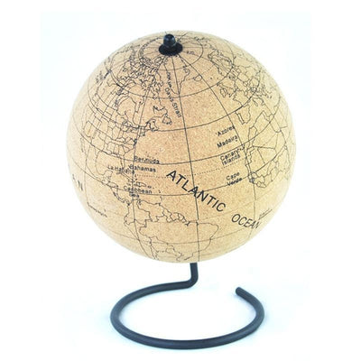 Globe Terrestre en Liège (20 cm)