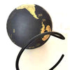 Globe Terrestre en Liège - Noir & Or (27 cm)