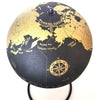 Globe Terrestre en Liège - Noir & Or (35 cm)
