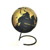 Globe Terrestre en Liège - Noir & Or (35 cm)