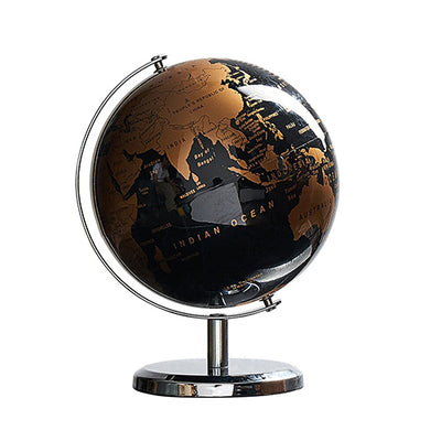 Globe Terrestre en métal (Noir & Cuivre)