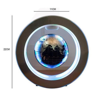 Globe Terrestre magnétique (Sphère bleu foncé)