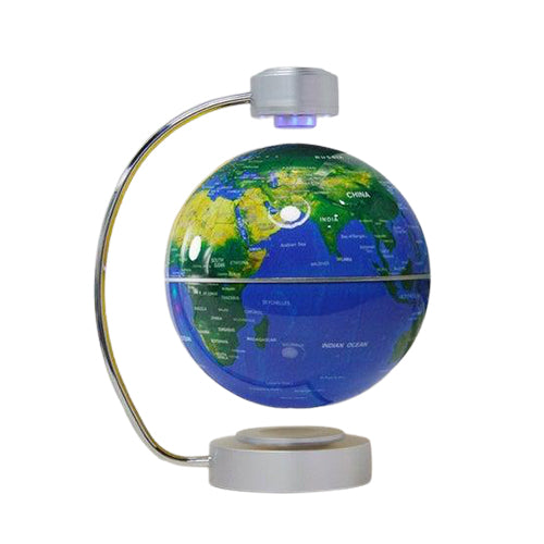 XUBX Globe Levitation Magnétique, Créatif Globe Terrestre Lumineux