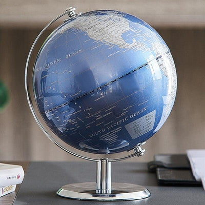 Globe Terrestre moderne (Bleu azur)