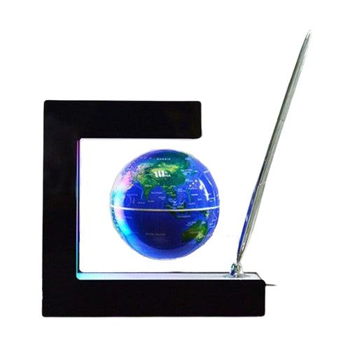 Globe terrestre LED levitation magique lumineux flottant magnétique -  Totalcadeau