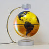 Globe terrestre magnétique - Support fin (Sphère Or)