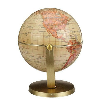 Petit Globe Terrestre Rotatif - Style ancien